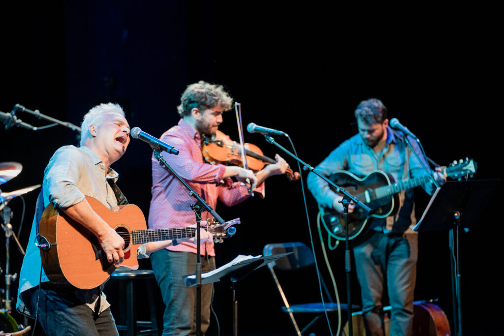 musicians playing at the Light Up the Night concert