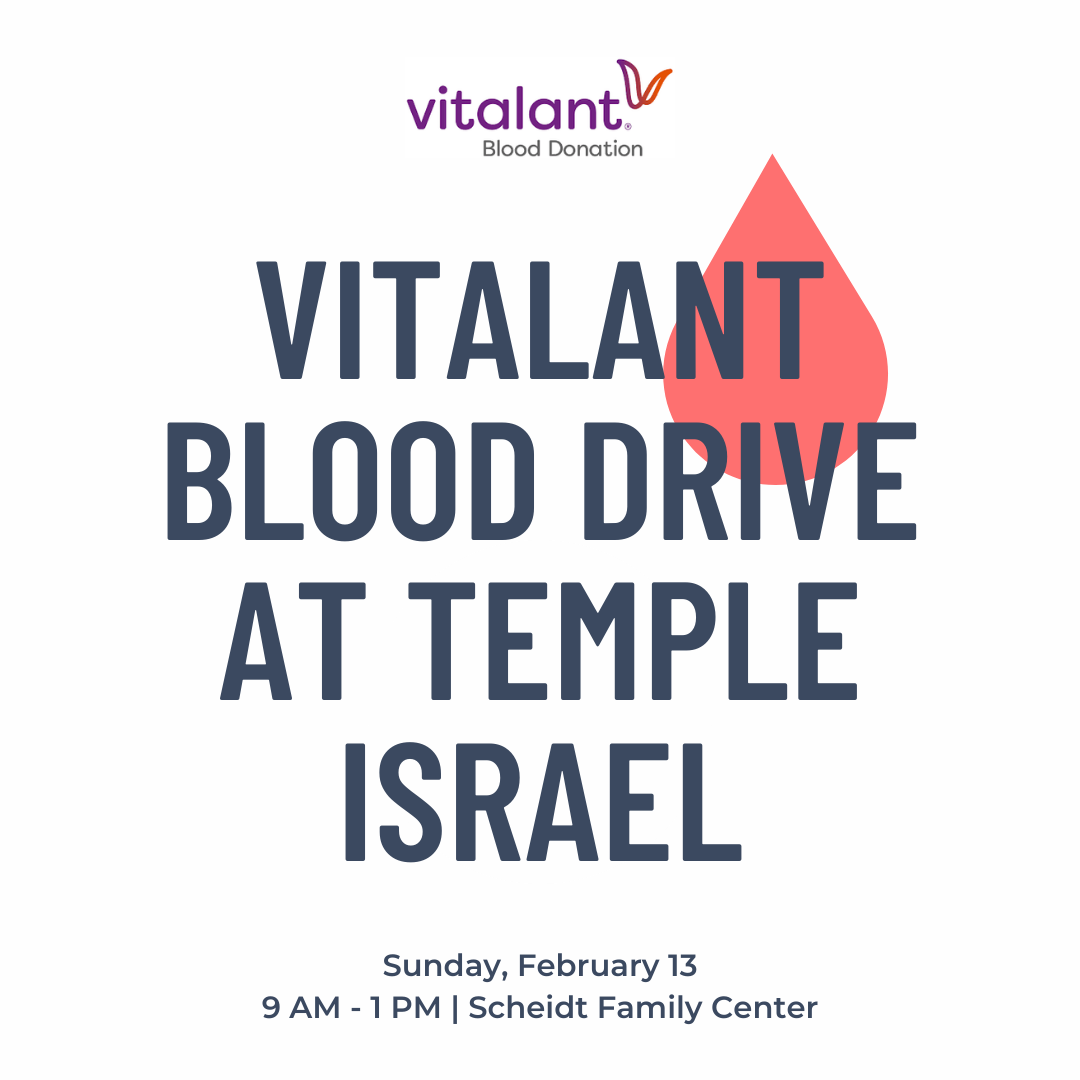 Vitalant Blood Drive at Temple Israel