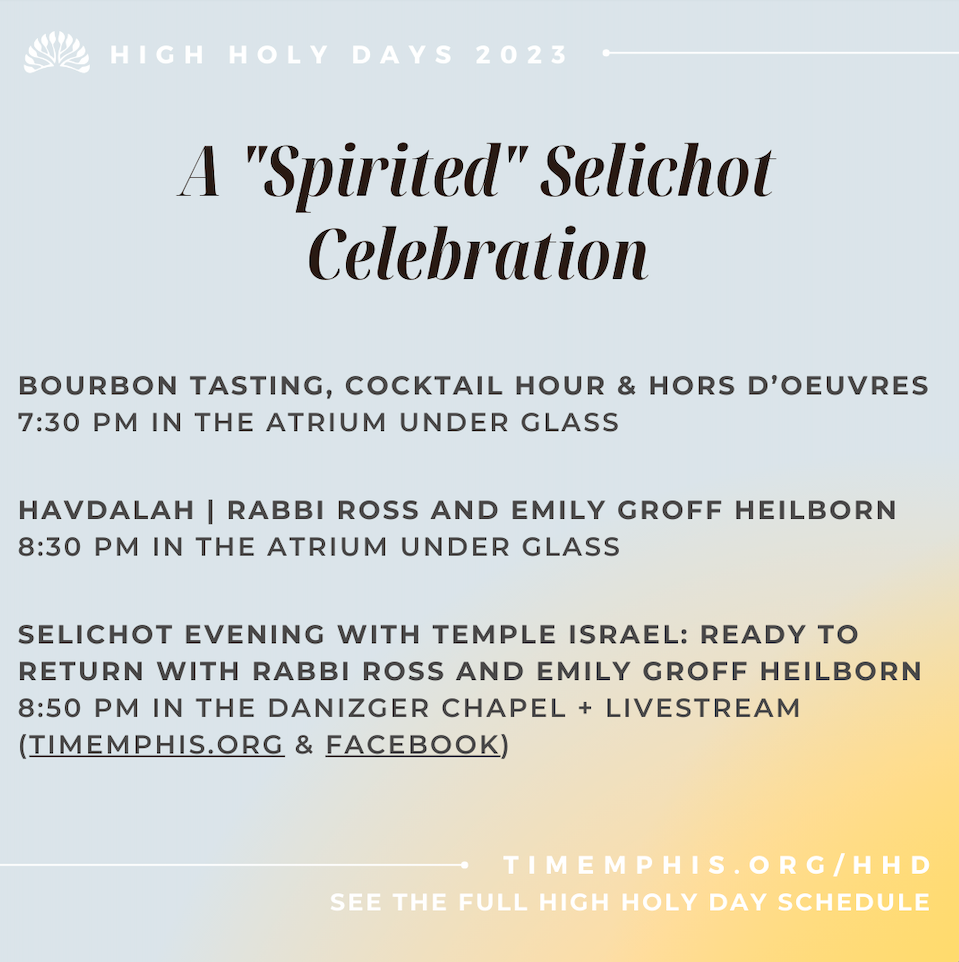 A Spirited Selichot Celebration